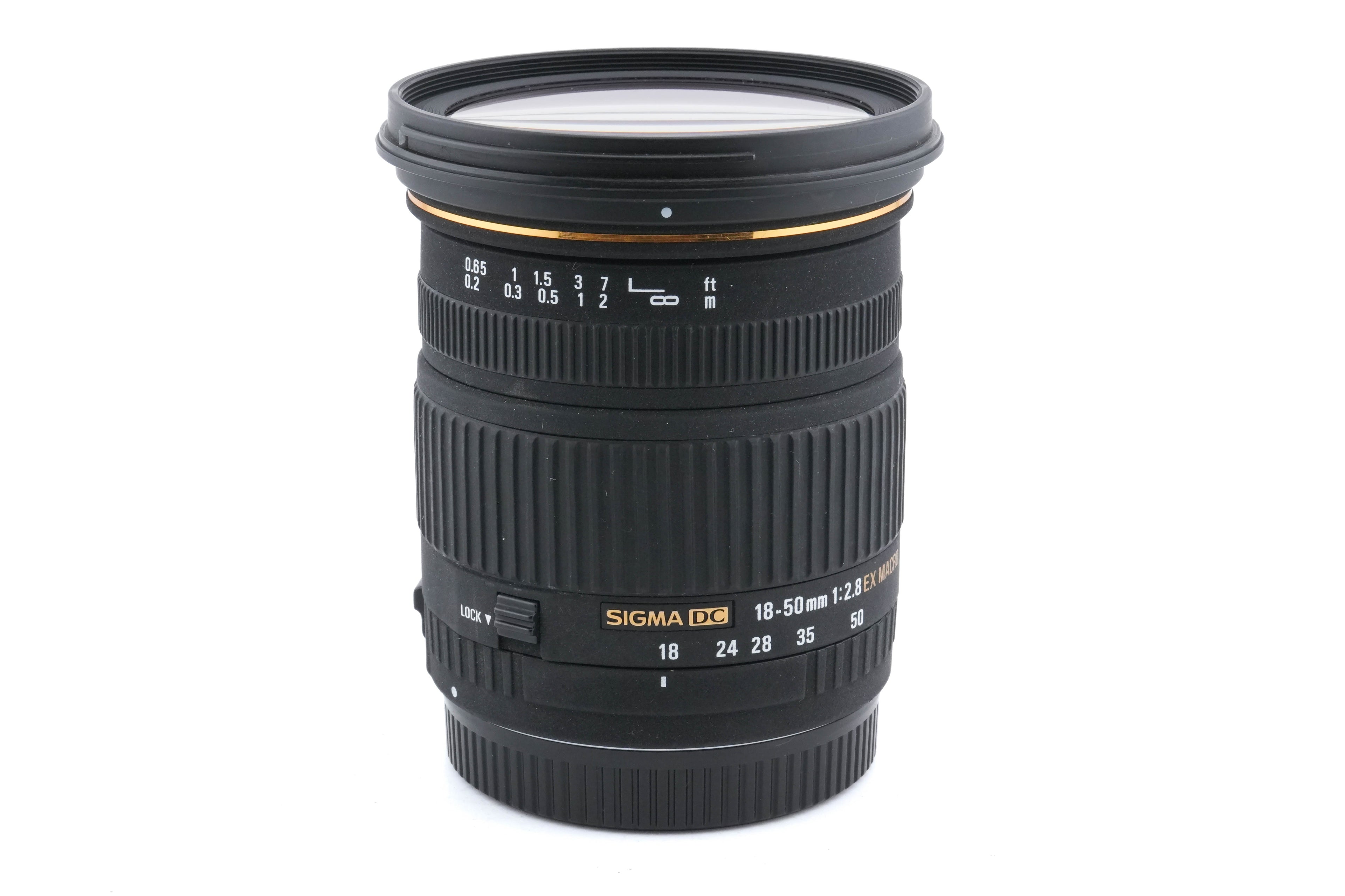 Sigma 18-50mm f2.8 EX DC Macro - Lens