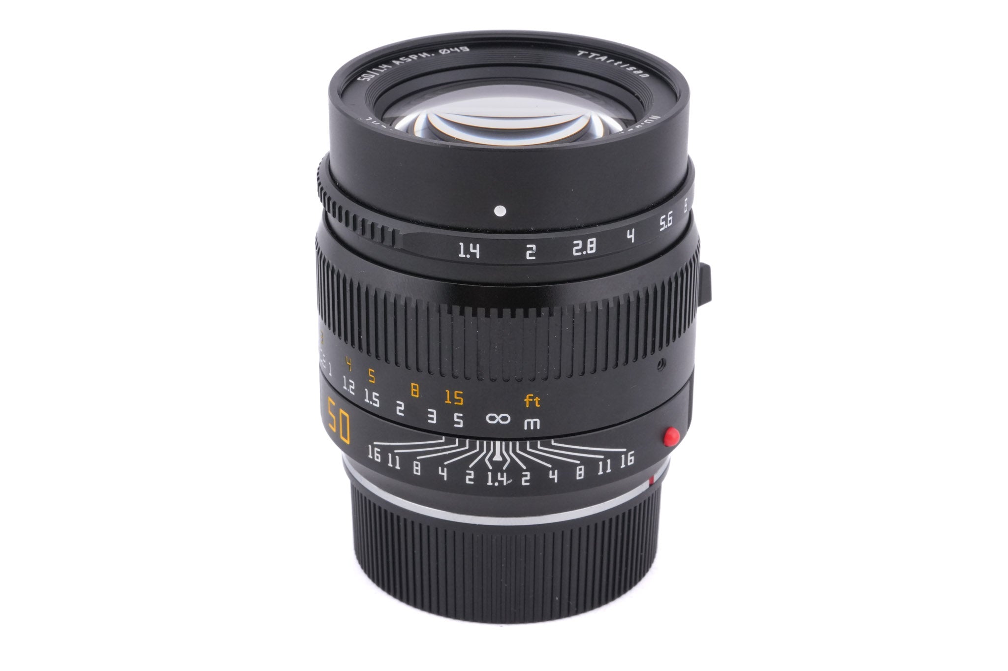 TTArtisan 50mm f1.4 ASPH. DJ-Optical - Lens