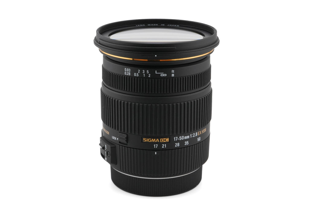 Sigma 17-50mm f2.8 EX DC OS HSM