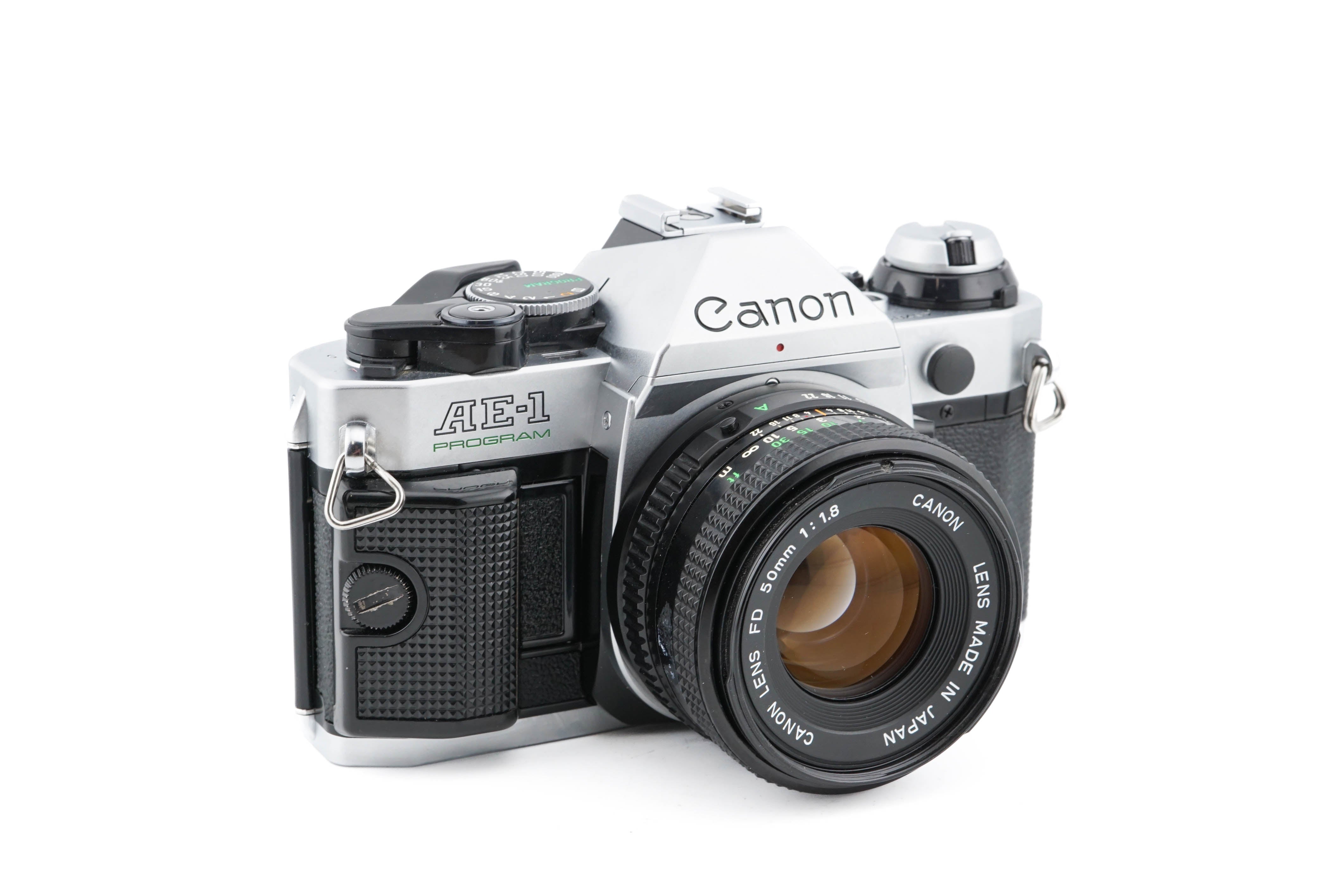 Canon AE-1 Program + 50mm f1.8 FDn – Kamerastore