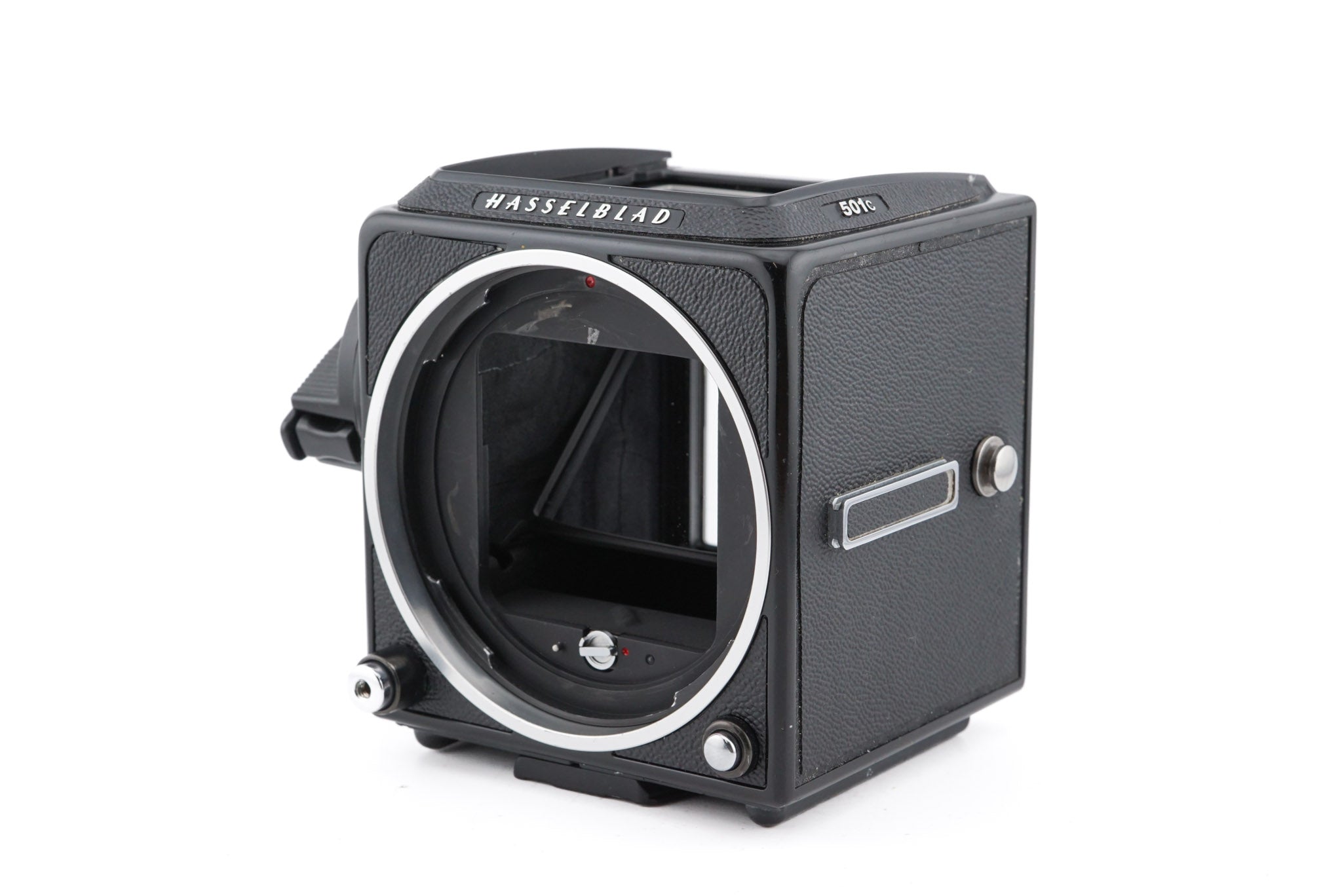 Hasselblad 501C + 80mm f2.8 Planar T* CFE + A12N Film Magazine + Waist  Level Finder (New / 42323 Black)