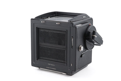 Hasselblad 501C + 80mm f2.8 Planar T* CFE + A12N Film Magazine + Waist Level Finder (New / 42323 Black)