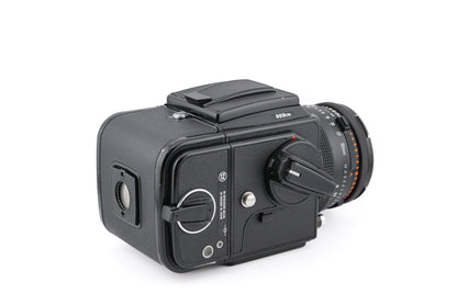 Hasselblad 503CW + A12N Film Magazine + 80mm f2.8 Planar T* CF + Waist Level Finder (New / 42323 Black)