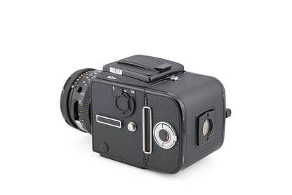 Hasselblad 503CW + A12N Film Magazine + 80mm f2.8 Planar T* CF + Waist Level Finder (New / 42323 Black)