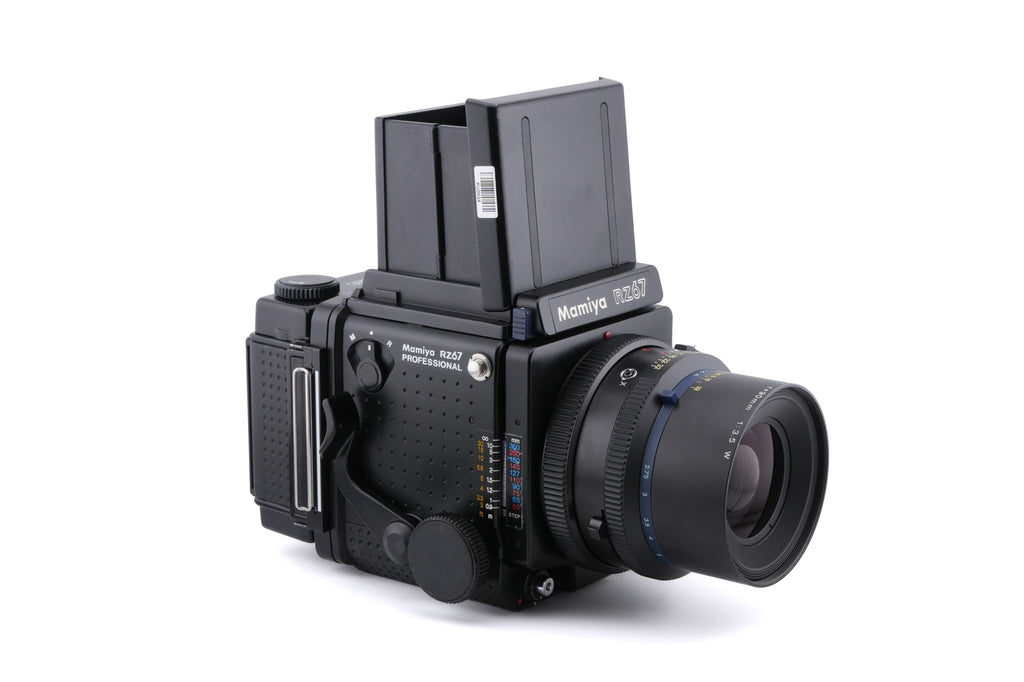 Mamiya RZ67 Professional + Waist Level Finder + 90mm f3.5 Sekor Z W + 120 6x7 Roll Film Holder Professional