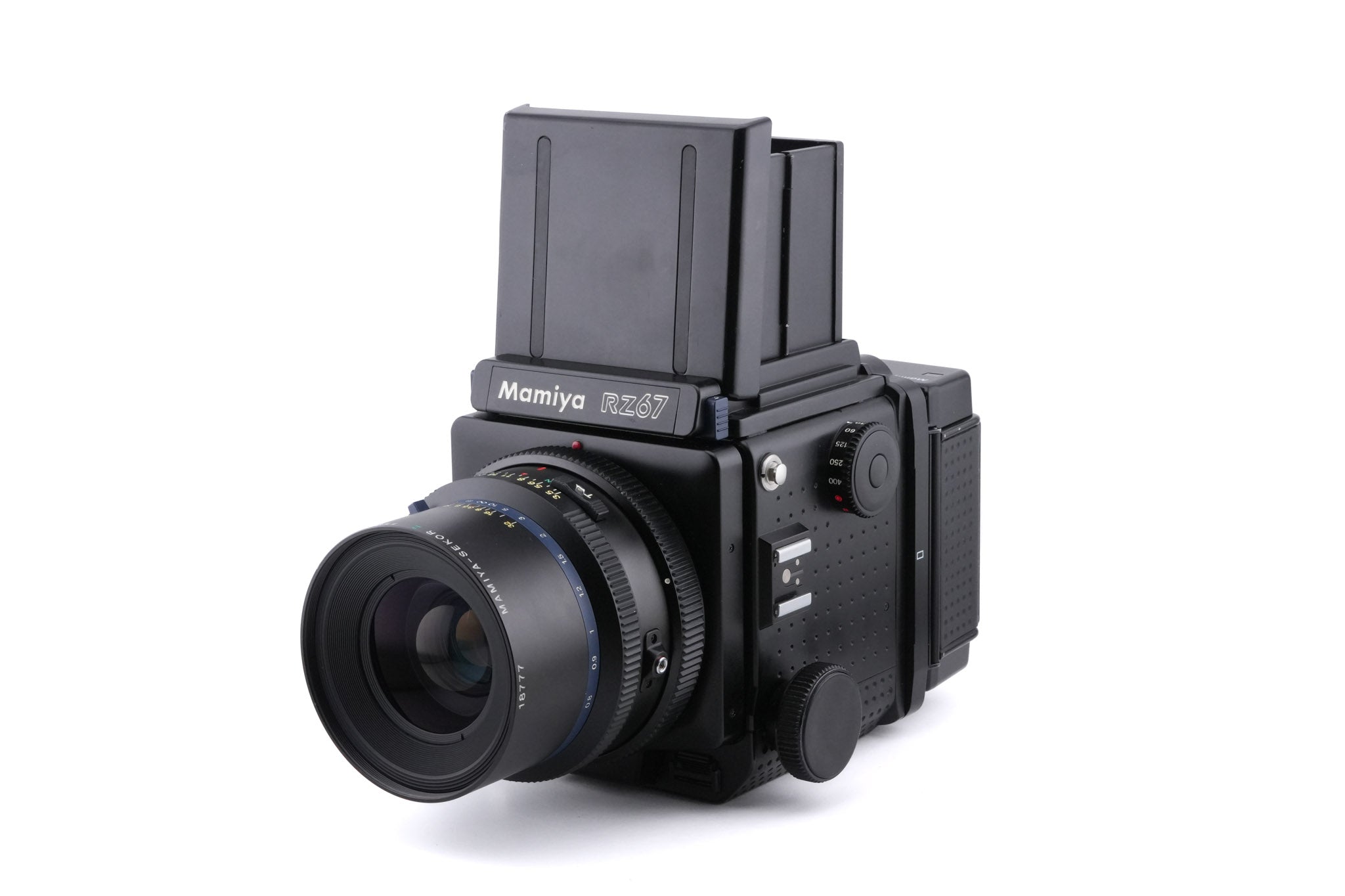 Mamiya RZ67 Professional + Waist Level Finder + 90mm f3.5 Sekor Z W + 120 6x7 Roll Film Holder Professional
