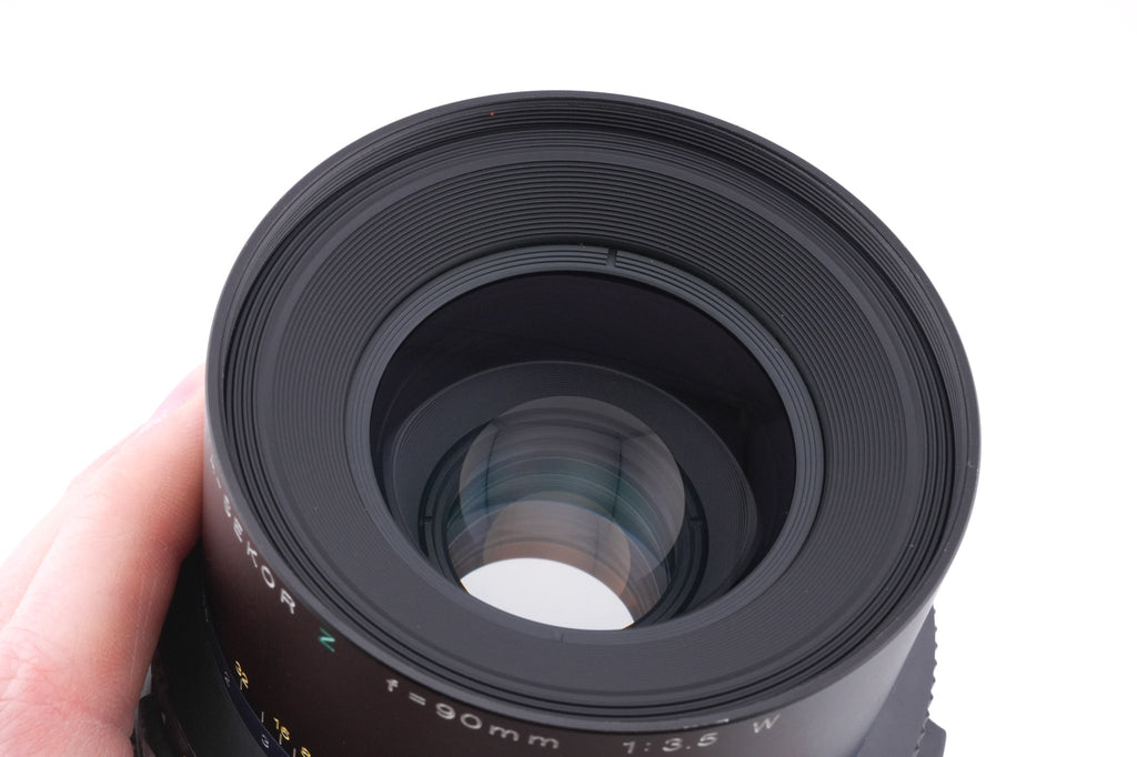 Mamiya RZ67 Professional + Waist Level Finder + 90mm f3.5 Sekor Z W + 120 6x7 Roll Film Holder Professional