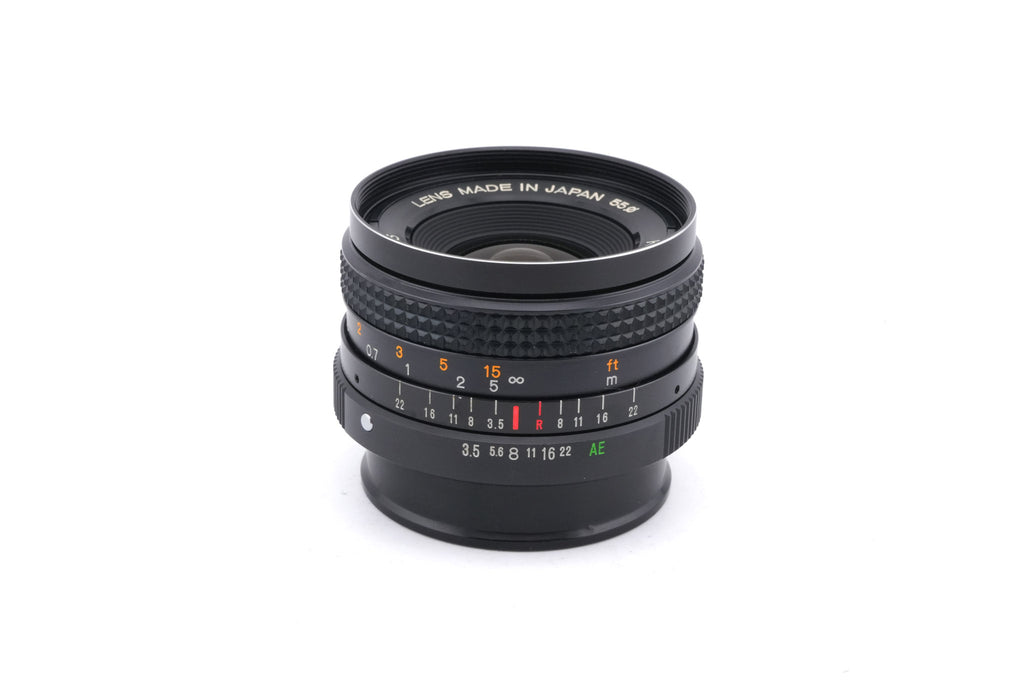 Konica 28mm f3.5 Hexanon AR
