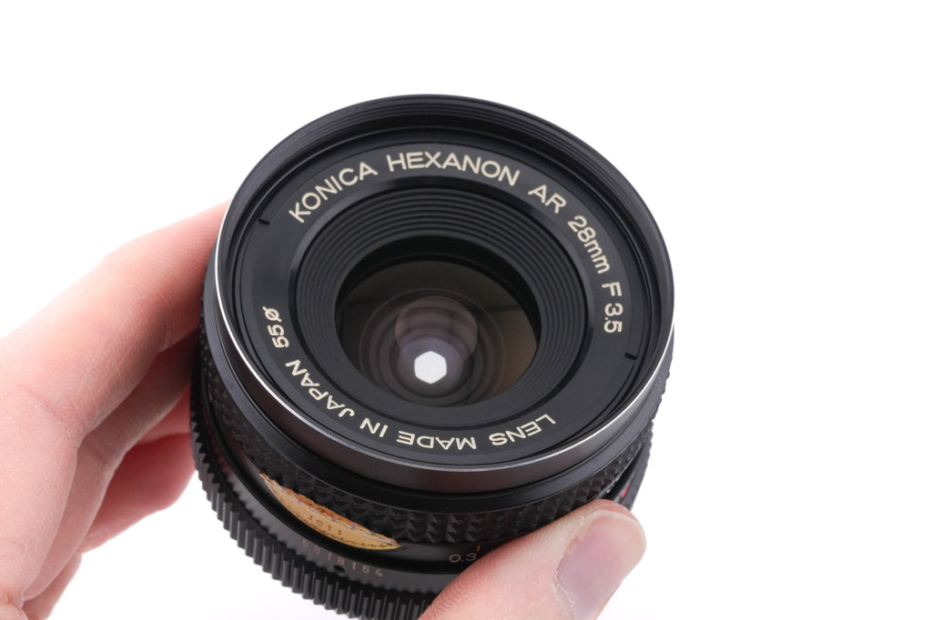 Konica 28mm f3.5 Hexanon AR