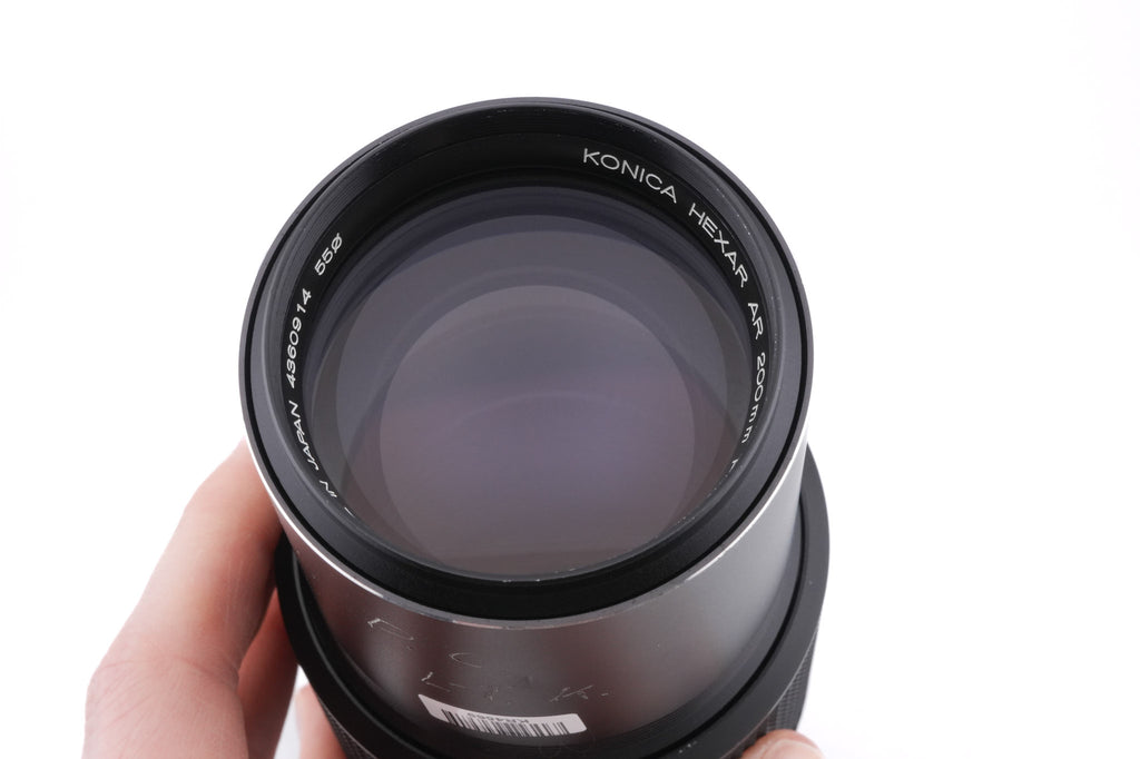 Konica 200mm f4 Hexar AR