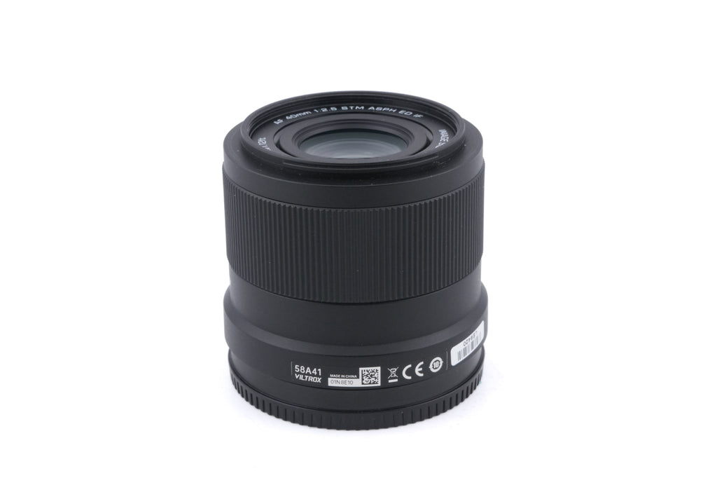 Viltrox 40mm f2.5 STM ASPH ED IF