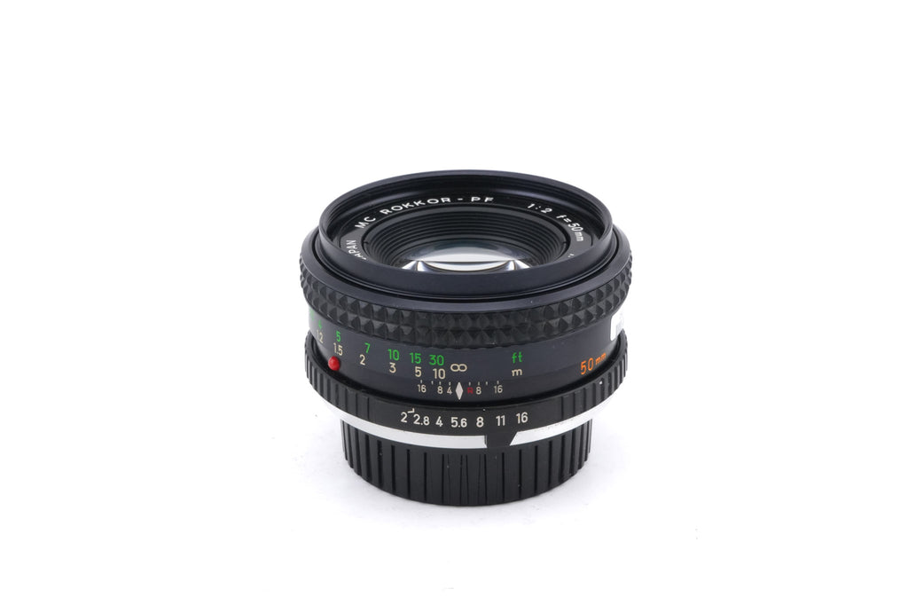 Minolta 50mm f2 MC Rokkor-PF