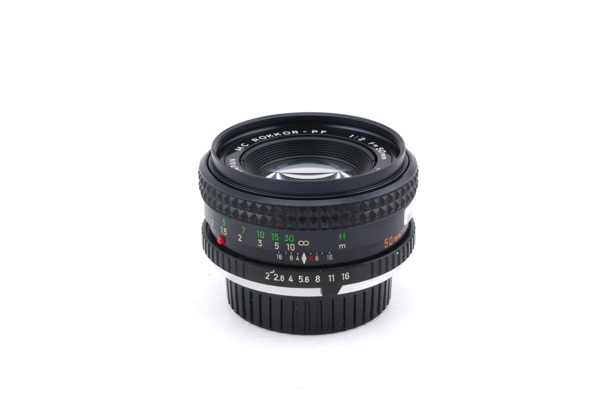 Minolta 50mm f2 MC Rokkor-PF