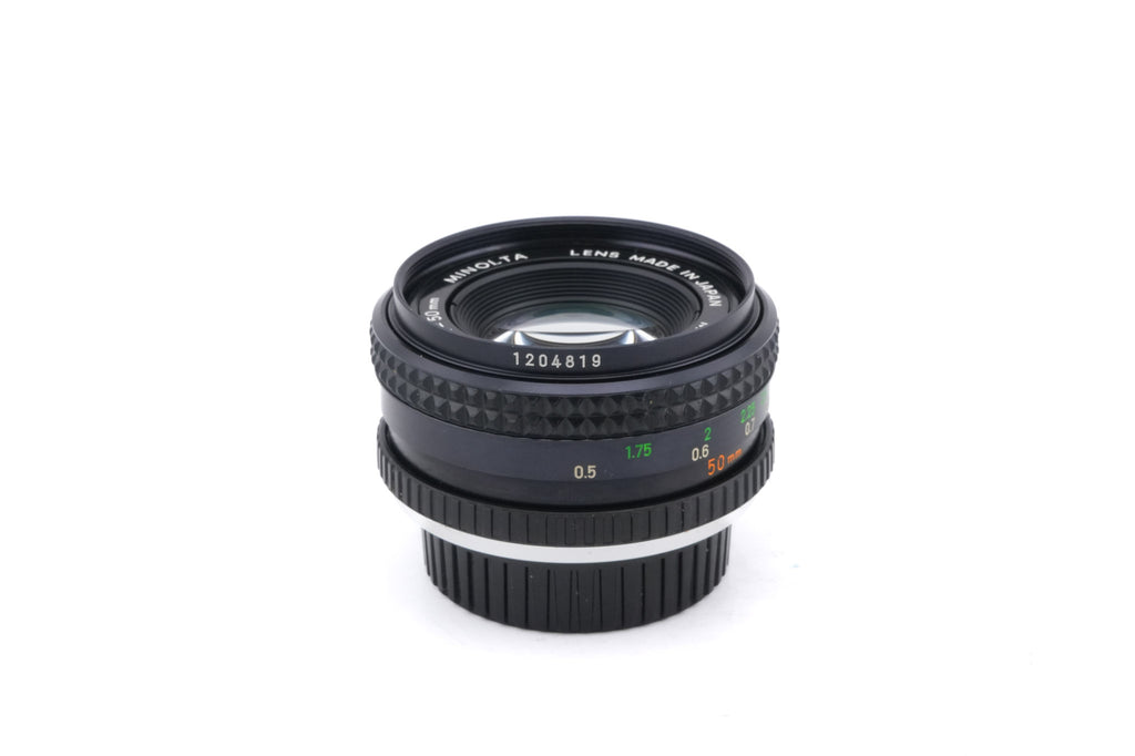 Minolta 50mm f2 MC Rokkor-PF