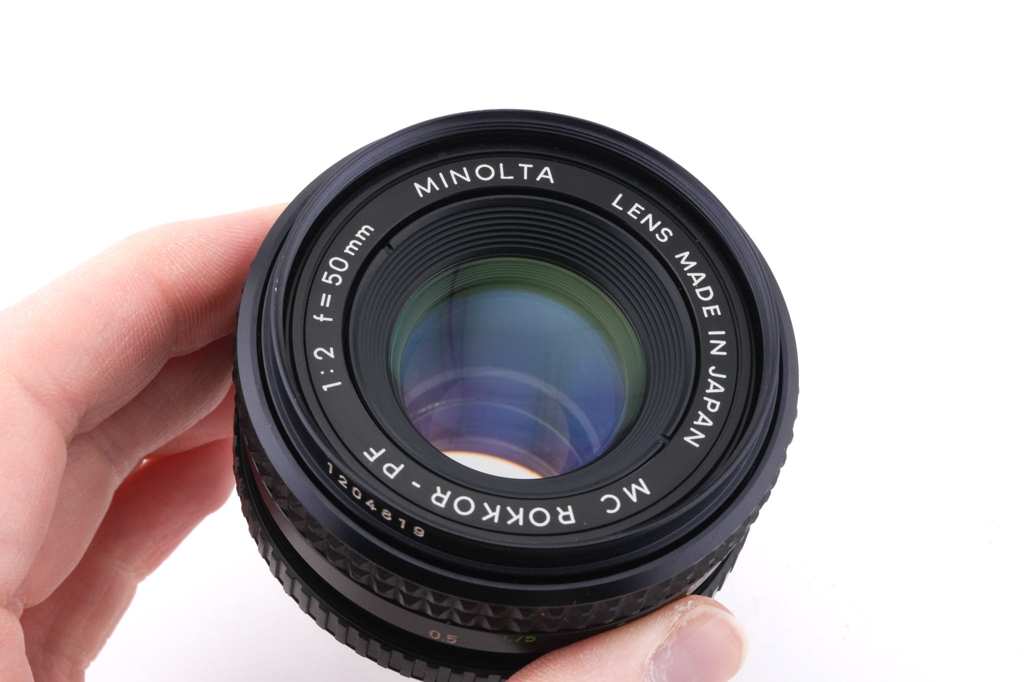 Minolta 50mm f2 MC Rokkor-PF