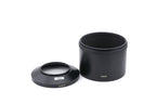 Contax Metal Hood 5 + 55/86 Adapter Ring