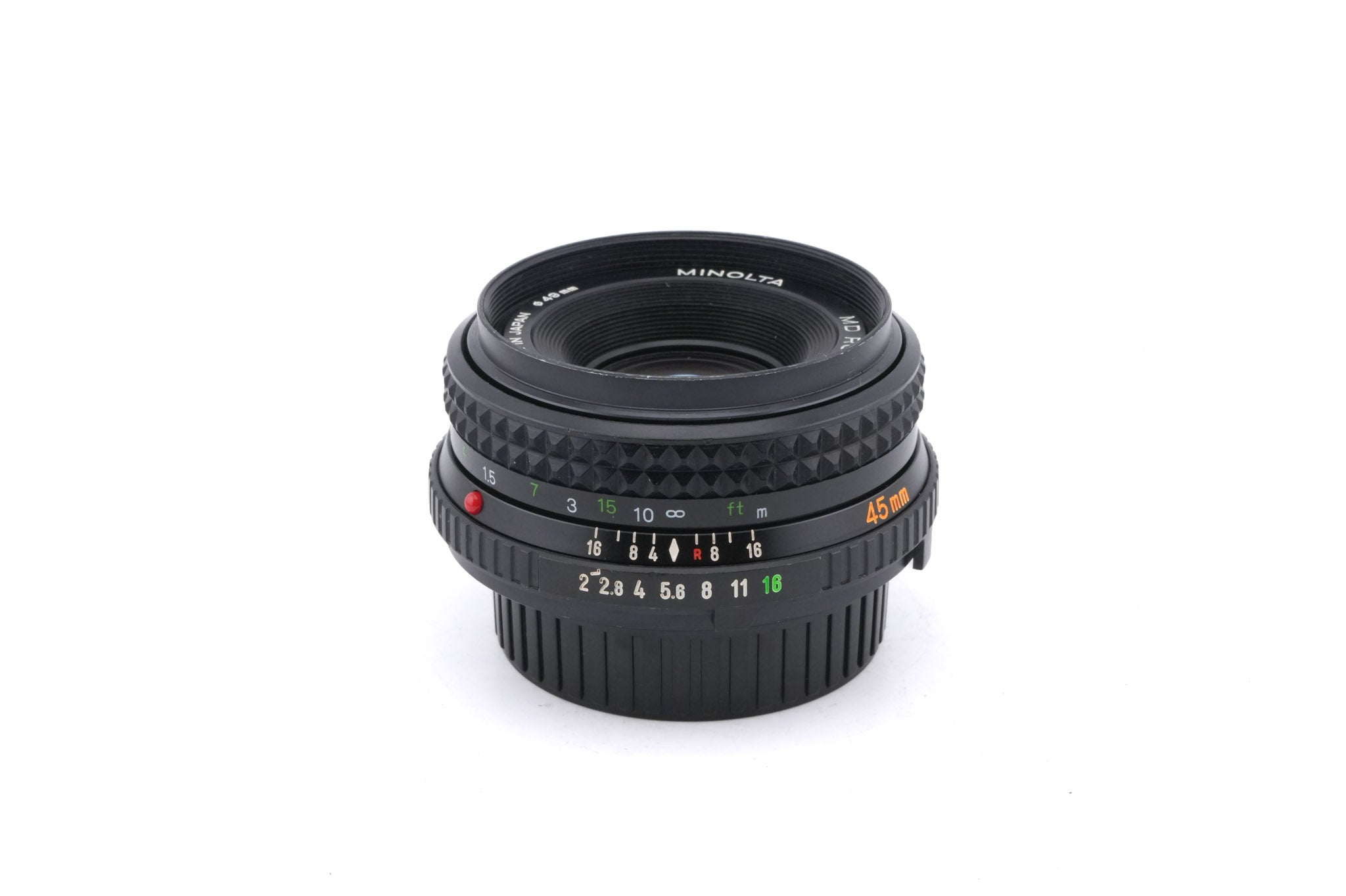 Minolta 45mm f2 MD Rokkor
