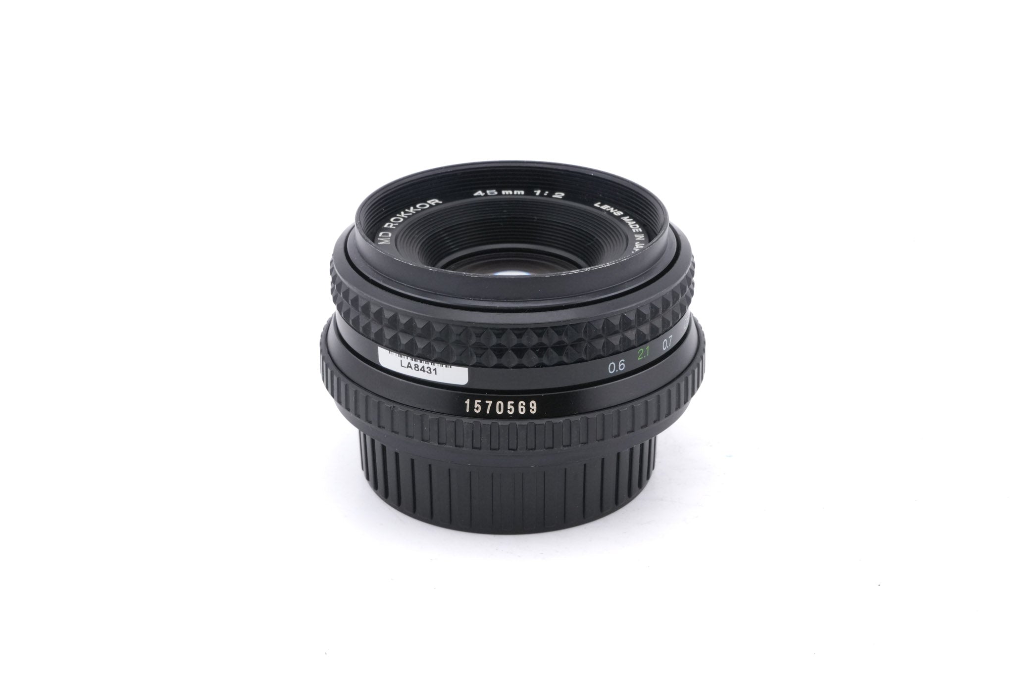 Minolta 45mm f2 MD Rokkor