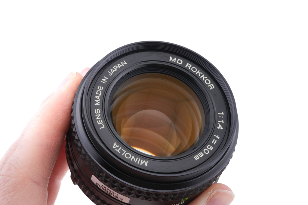 Minolta 50mm f1.4 MD Rokkor