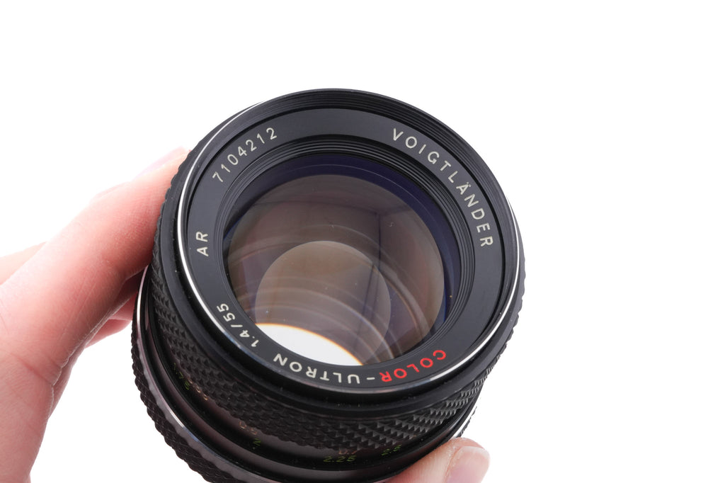 Voigtländer 55mm f1.4 AR Color-Ultron