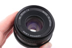 Yashica 50mm f2 ML