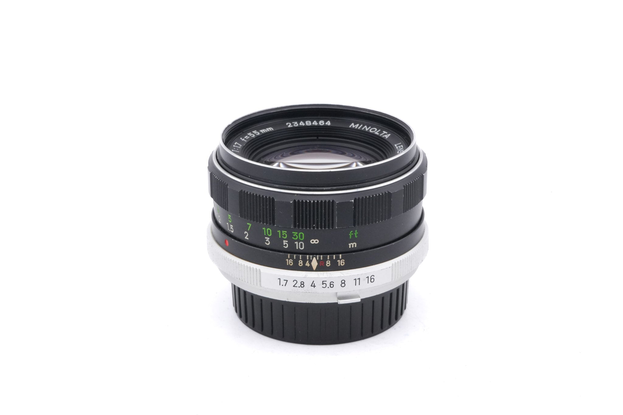 Minolta 55mm f1.7 MC Rokkor-PF