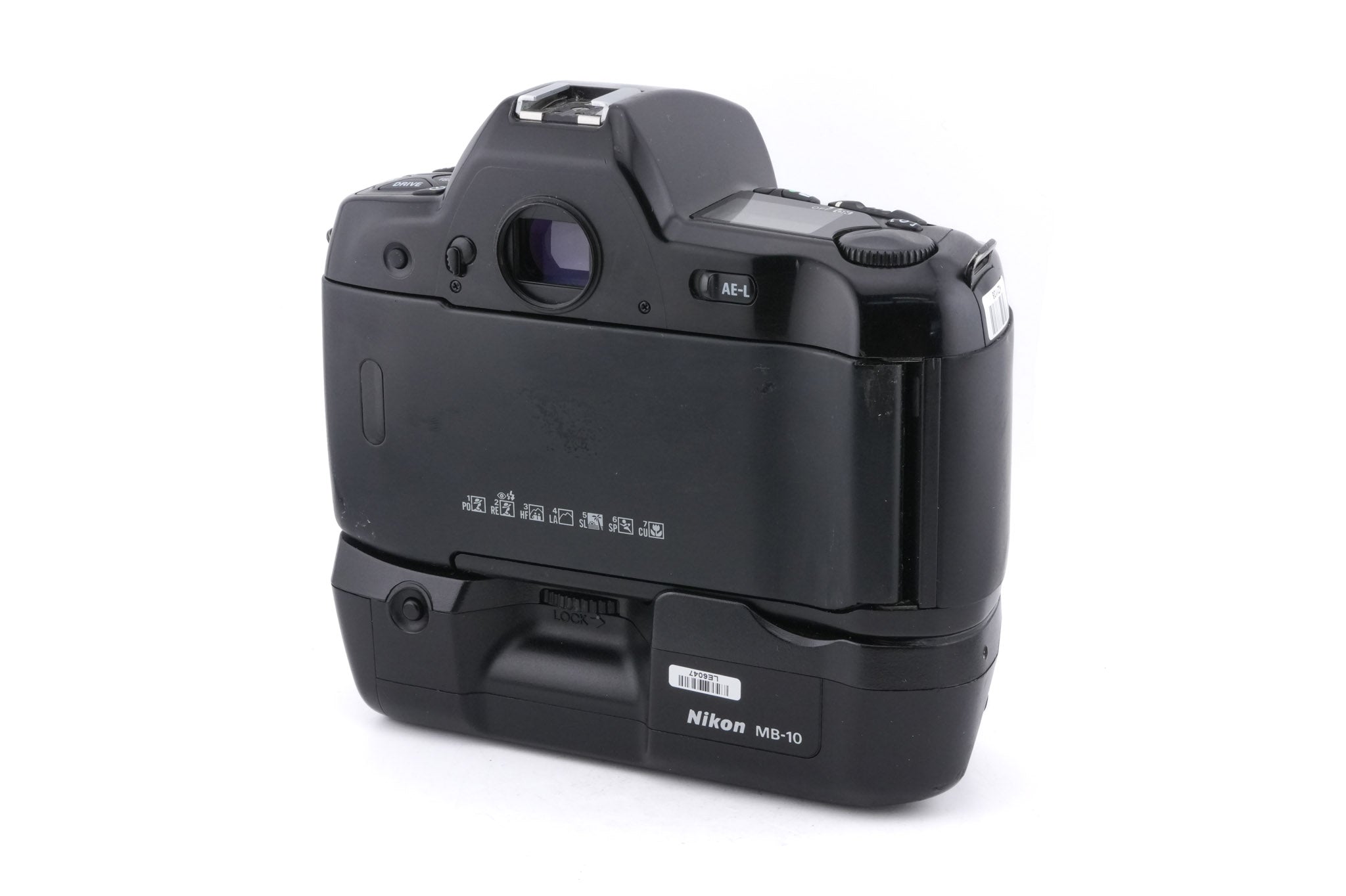 Nikon F90X + MB-10 Battery Pack