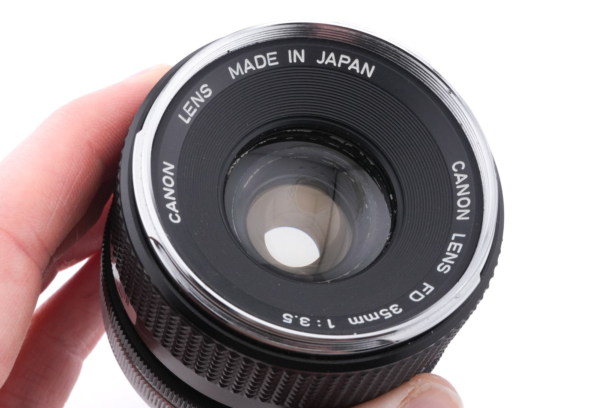 Canon 35mm f3.5 (Chrome Nose)