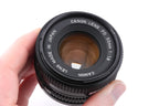 Canon 50mm f1.8 FDn