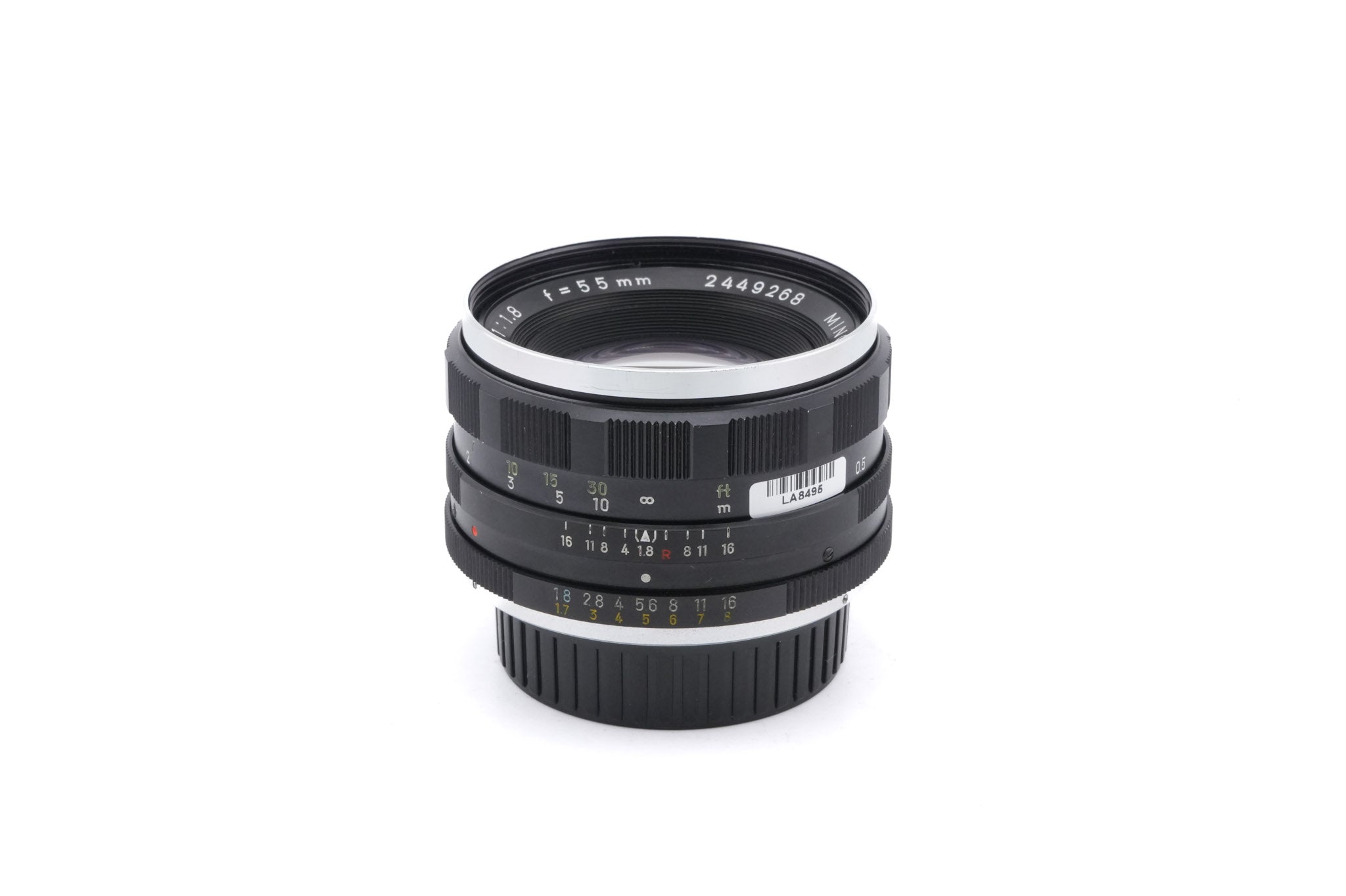 Minolta 55mm f1.8 Auto Rokkor-PF
