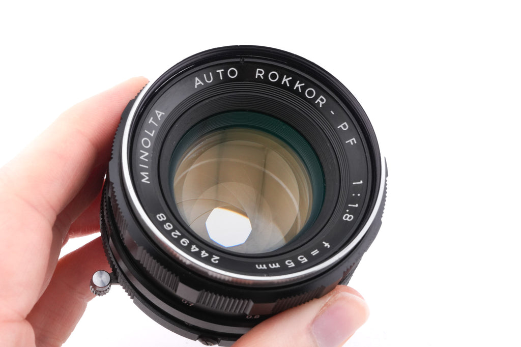 Minolta 55mm f1.8 Auto Rokkor-PF