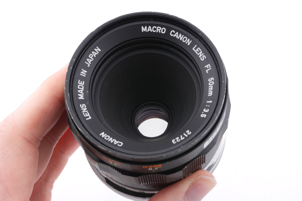 Canon 50mm f3.5 FL Macro