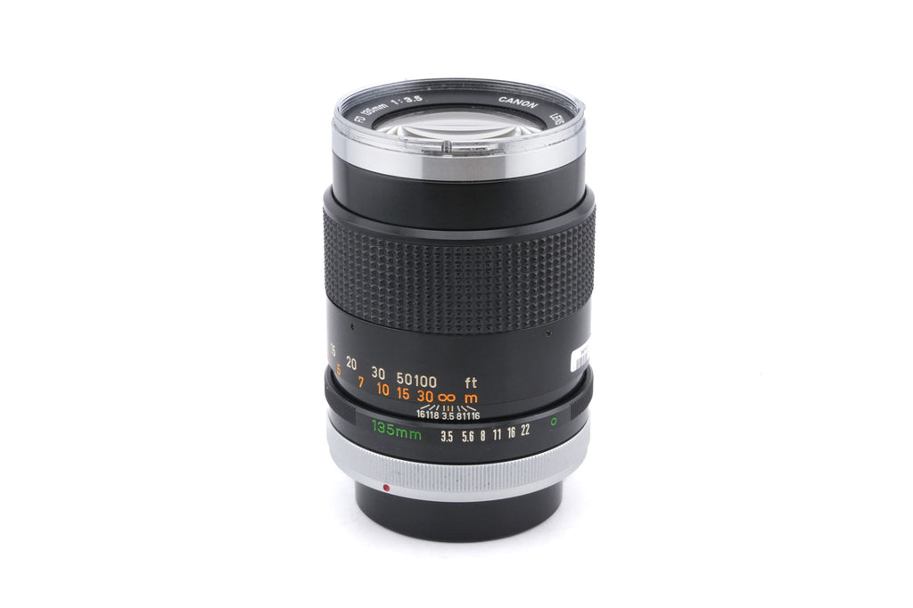 Canon 135mm f3.5 Chrome Nose