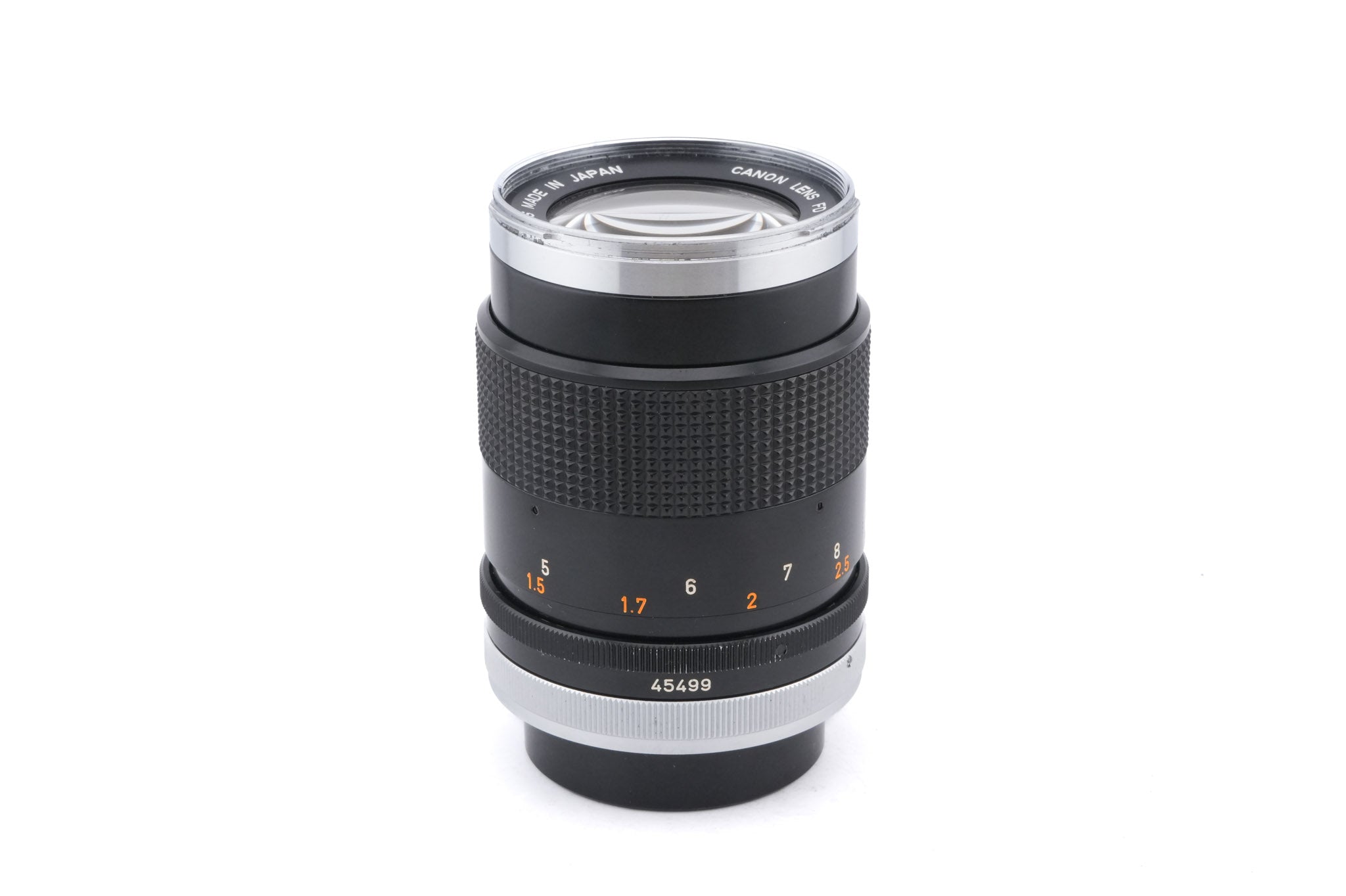Canon 135mm f3.5 Chrome Nose