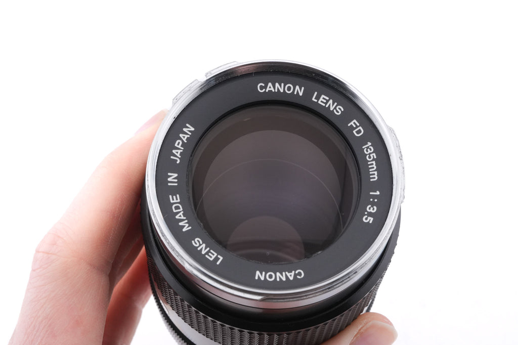 Canon 135mm f3.5 Chrome Nose