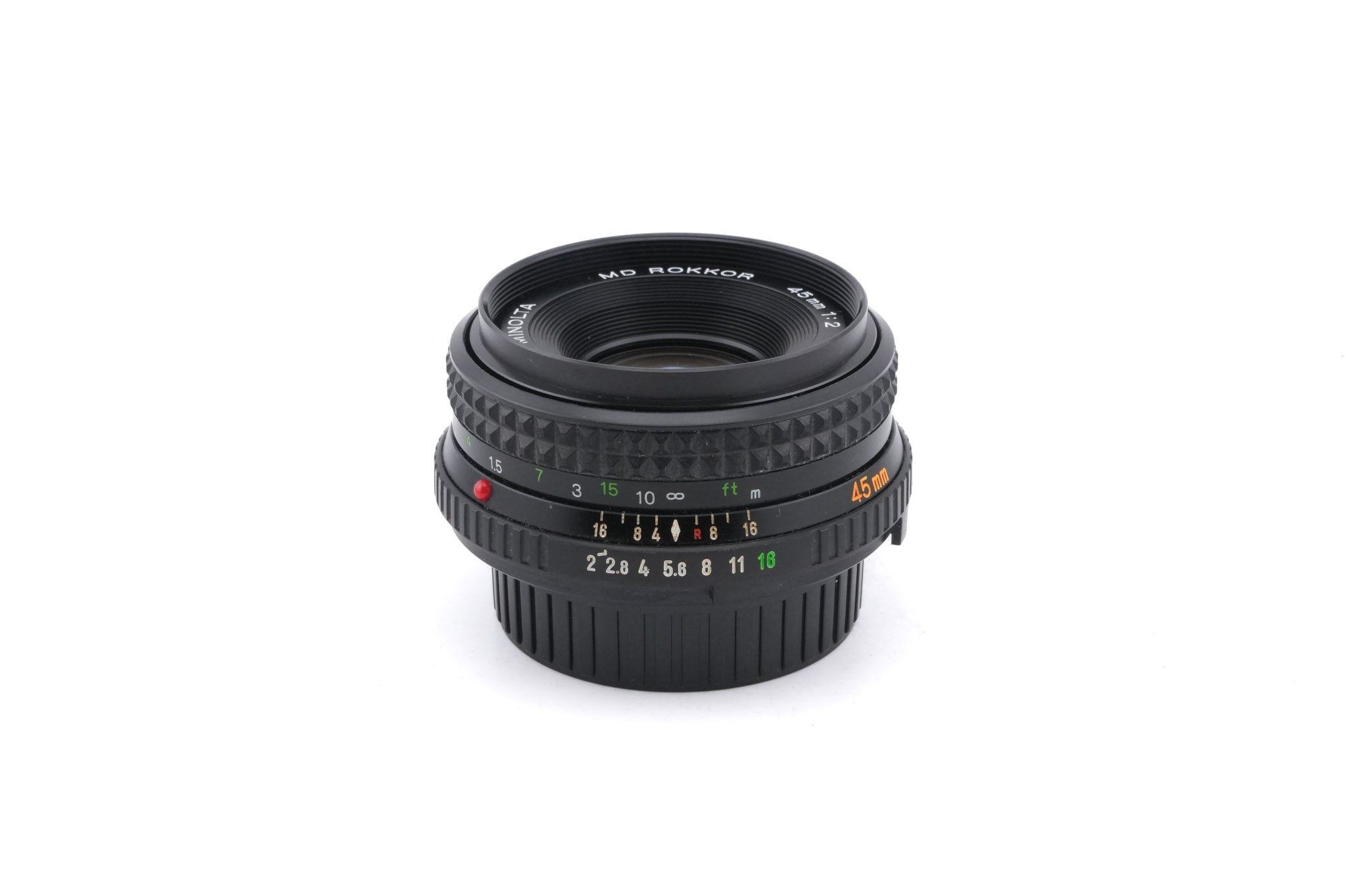 Minolta 45mm f2 MD Rokkor
