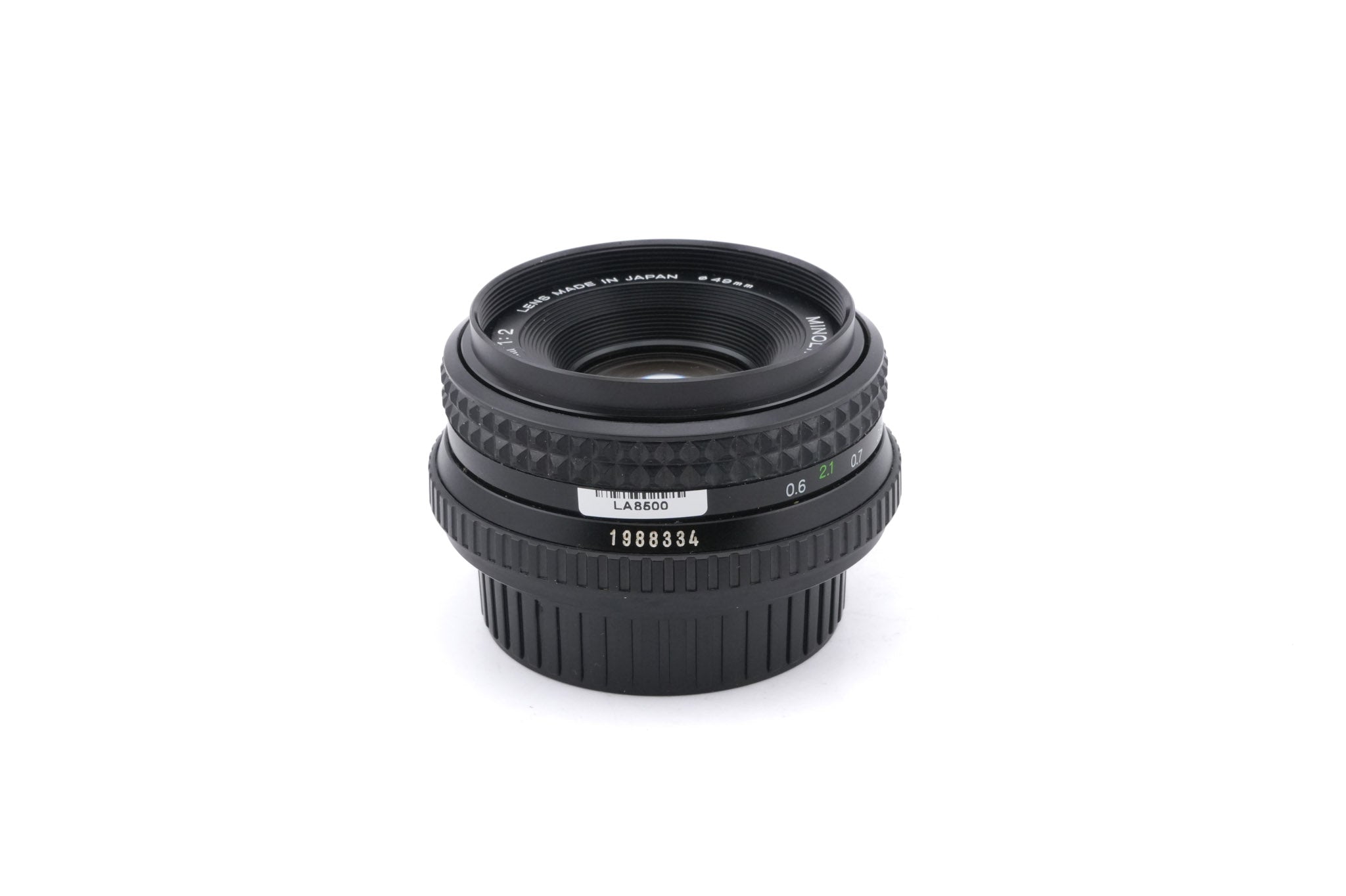 Minolta 45mm f2 MD Rokkor