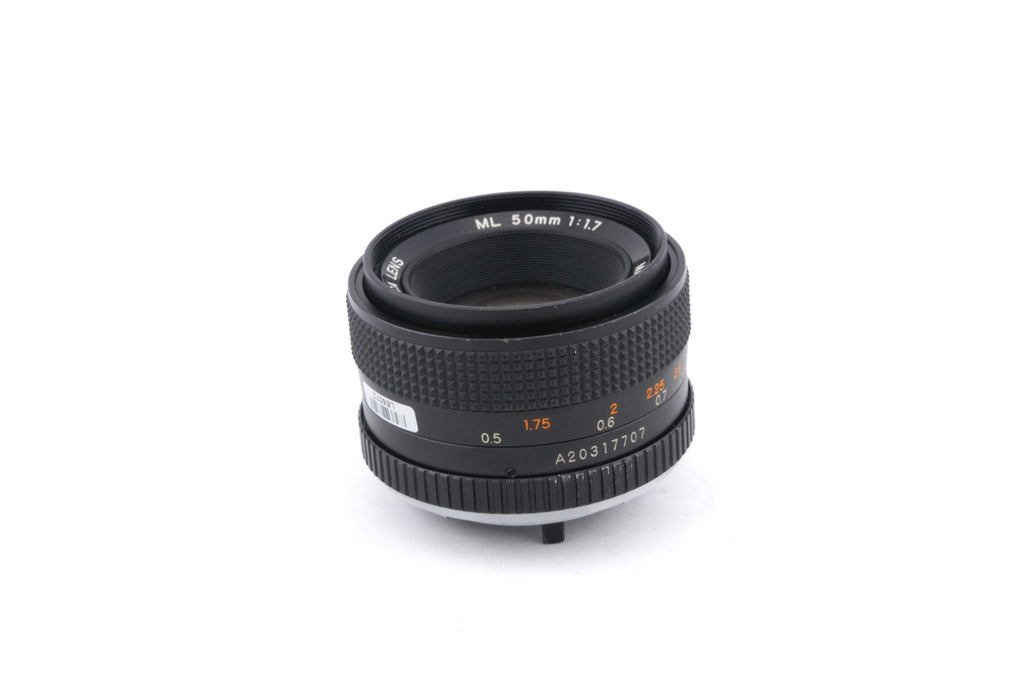 Yashica 50mm f1.7 ML