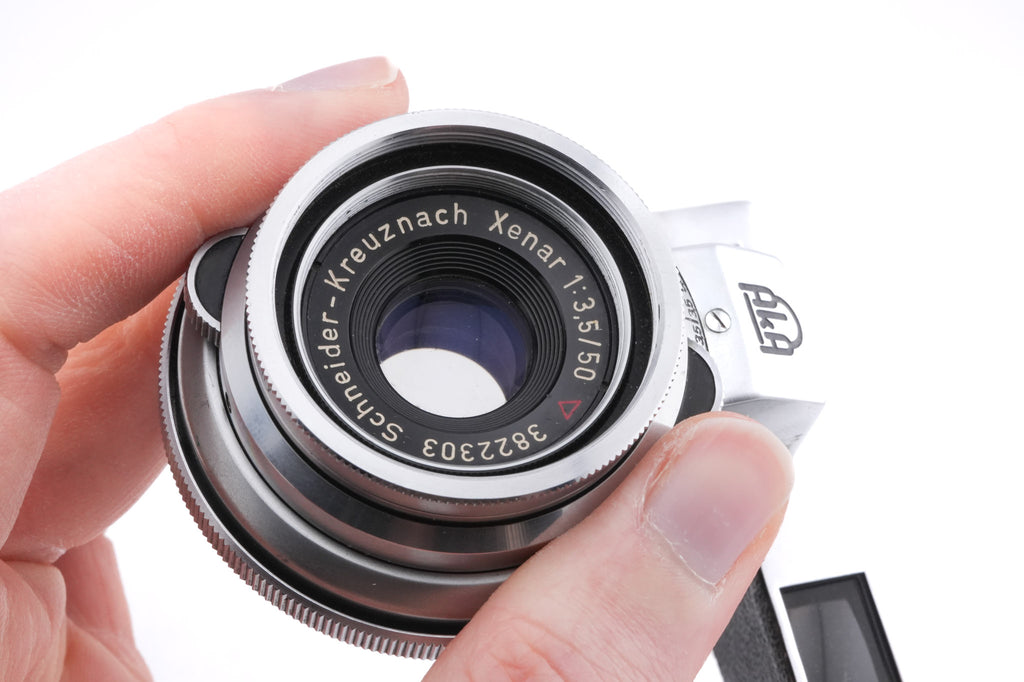 AKA Akarex III + 50mm f3.5 Xenar (Akarette)