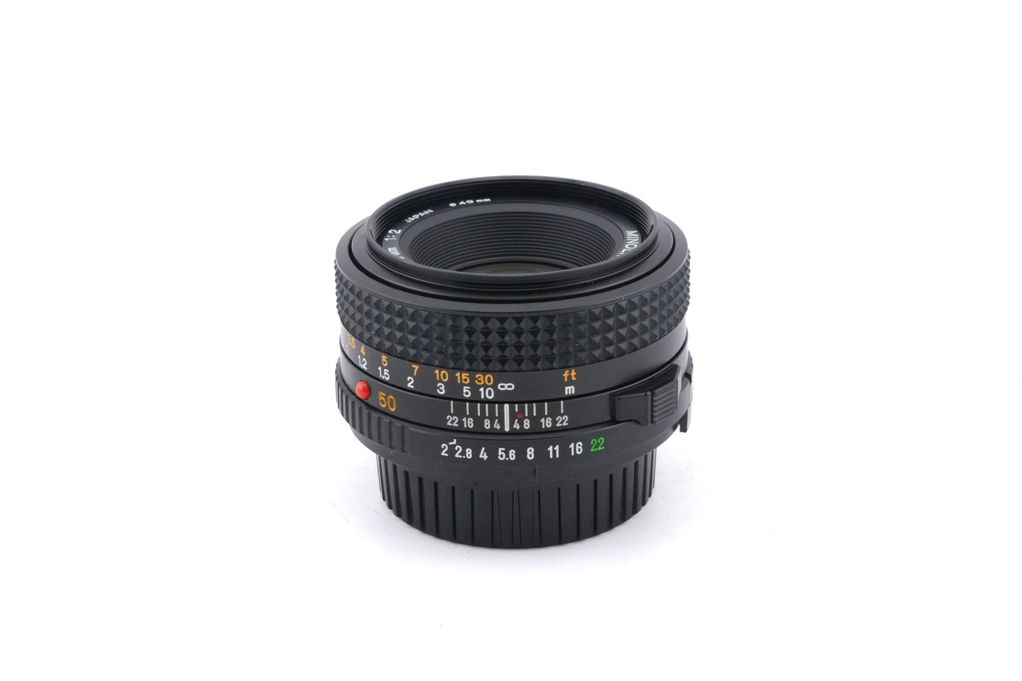 Minolta 50mm f2 MD