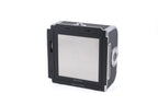 Hasselblad 503CX (Silver, 10026) + Acute Matte Focusing Screen (42165) + A12N Film Magazine + Waist Level Finder (New / Chrome, 42315)