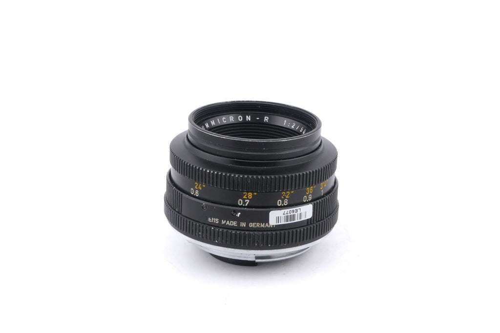 Leica 50mm f2 Summicron-R (Type I) (2-Cam) (11228)