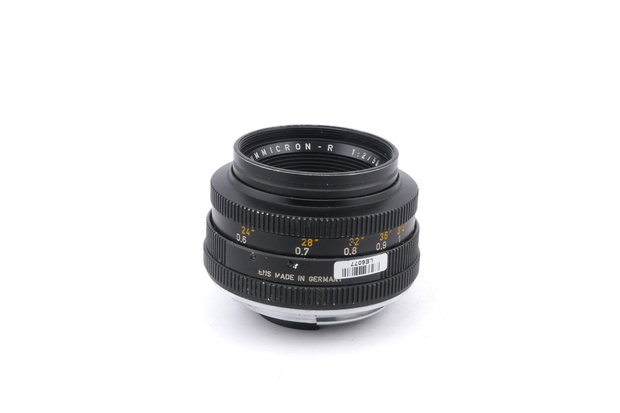 Leica 50mm f2 Summicron-R (Type I) (2-Cam) (11228)