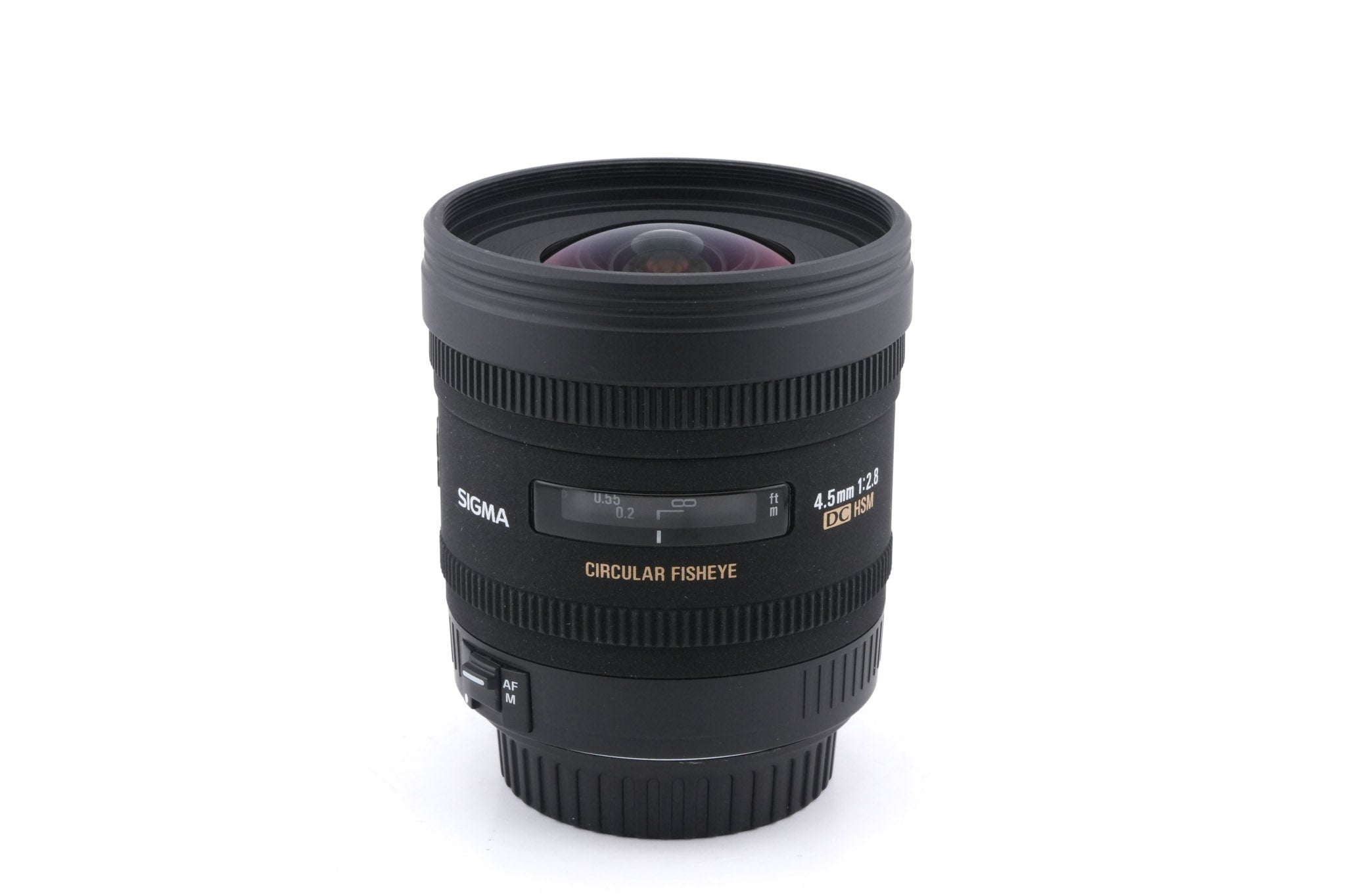 Sigma 4.5mm f2.8 EX DC HSM