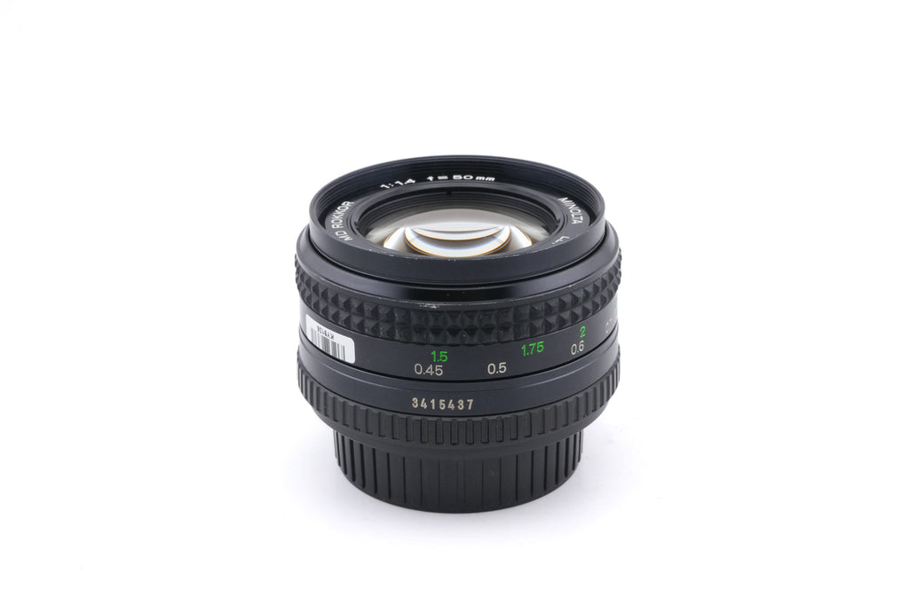 Minolta 50mm f1.4 MD Rokkor