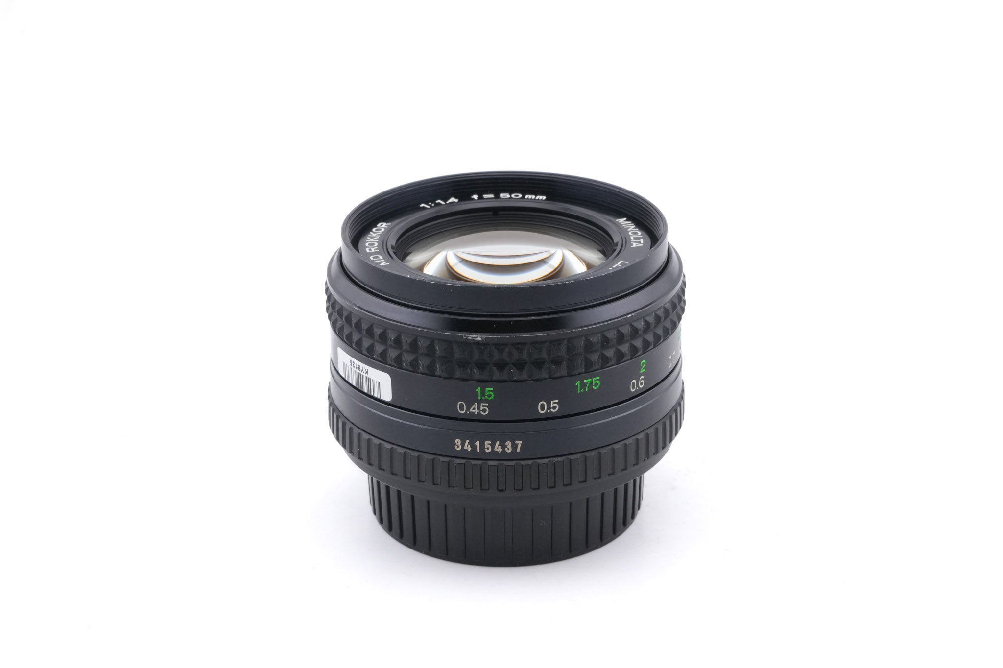 Minolta 50mm f1.4 MD Rokkor