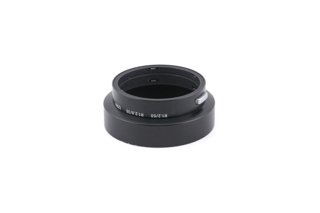 Leica Lens Hood (35mm f2.8 R / 50mm f2 R) (12564) + 54mm Lens Hood Cap (14163)