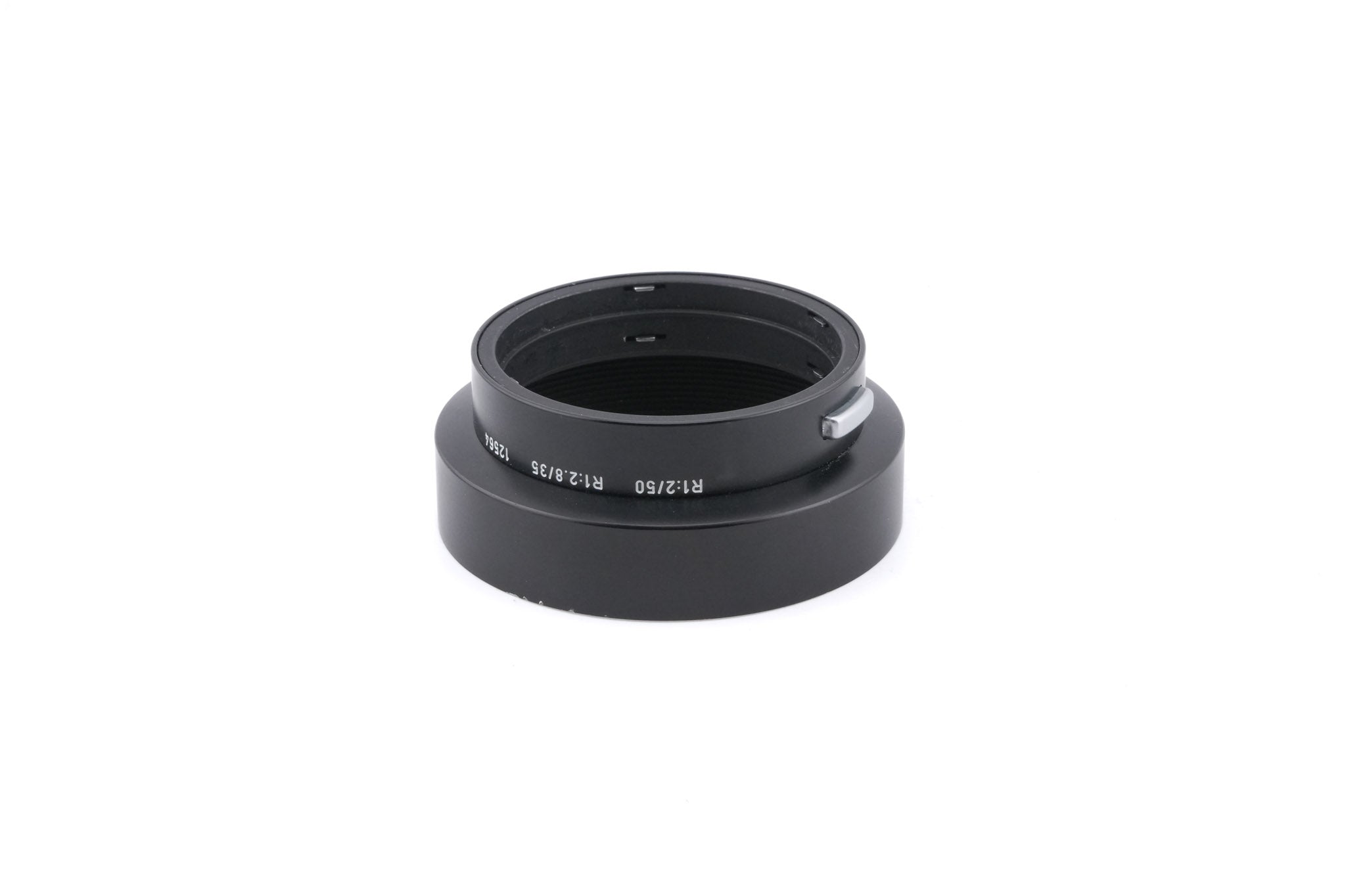 Leica Lens Hood (35mm f2.8 R / 50mm f2 R) (12564) + 54mm Lens Hood Cap (14163)