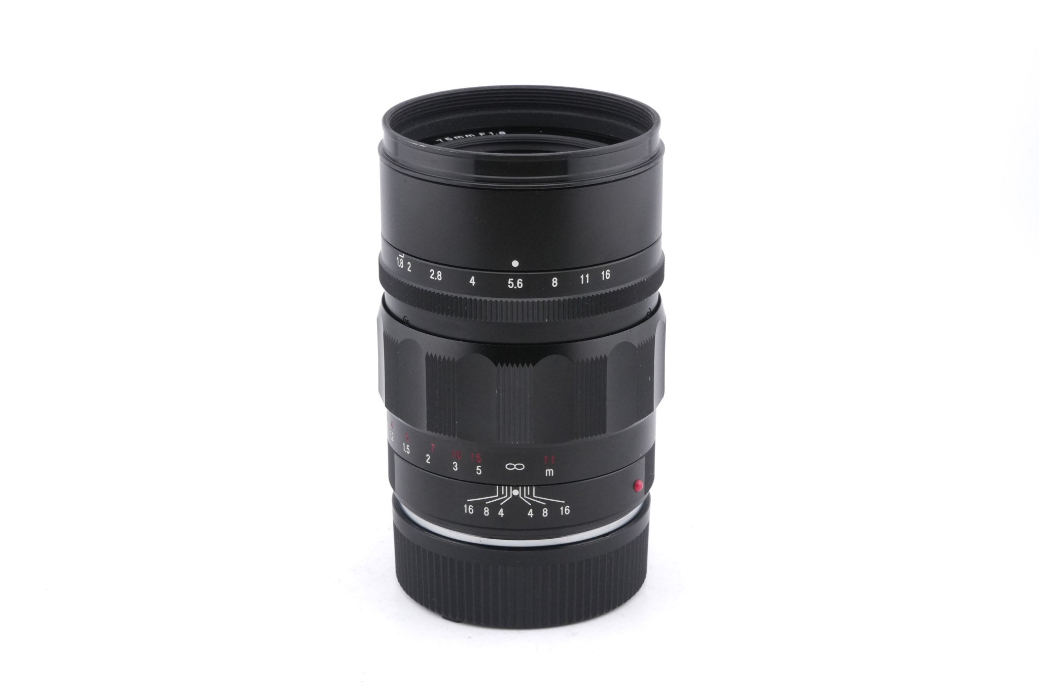 Voigtländer 75mm f1.8 Heliar Classic VM