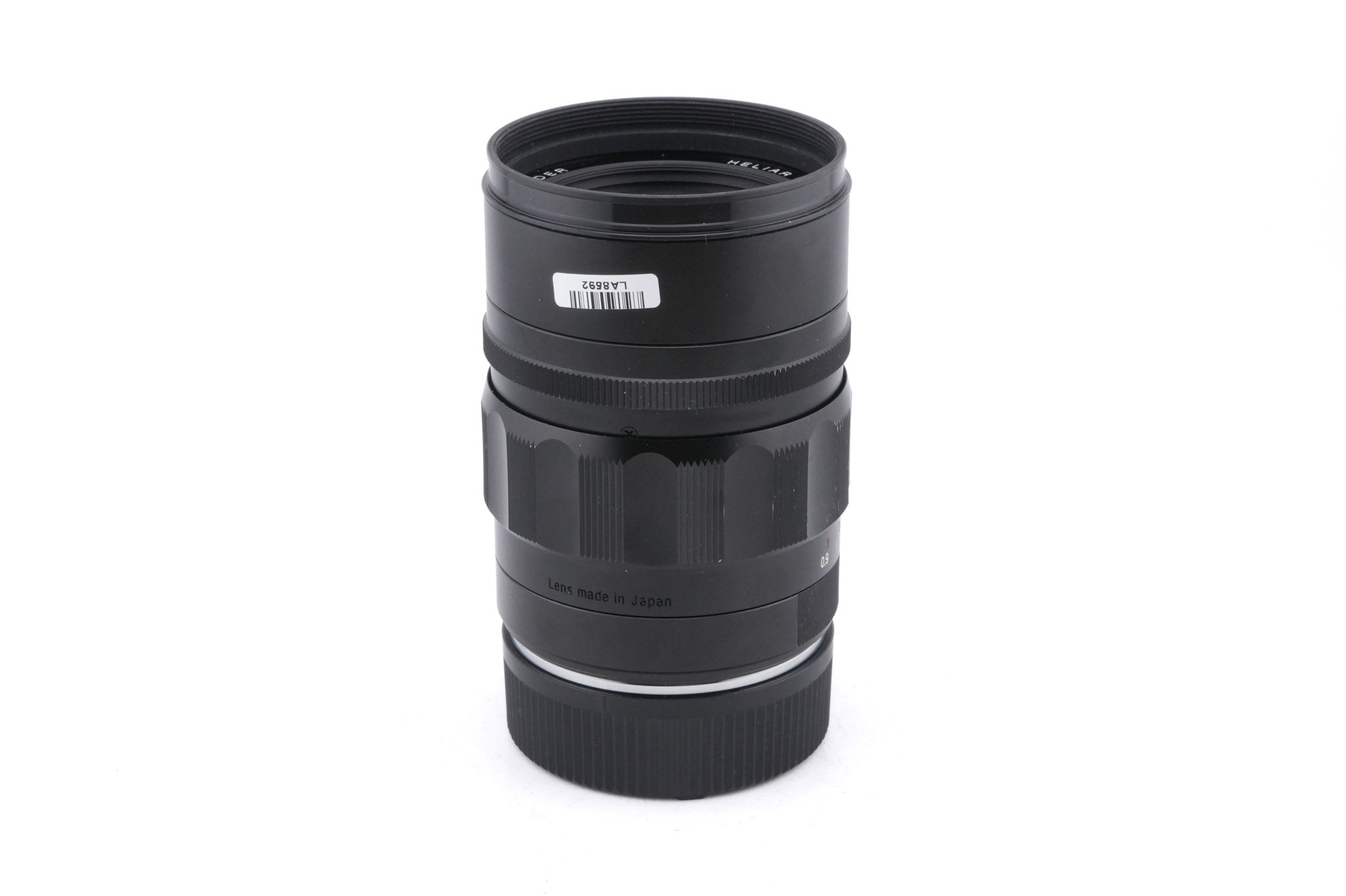Voigtländer 75mm f1.8 Heliar Classic VM